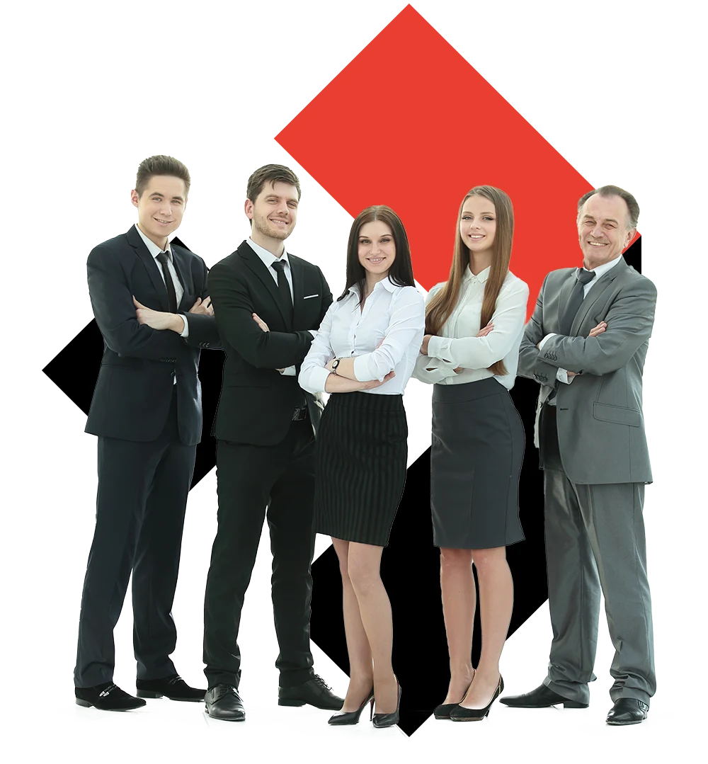 group-successful-business-people